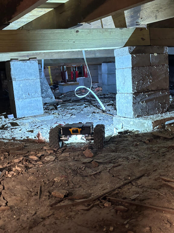 Late September 2024, Field Testing came to an abrupt stop as the range was very short; the video could only go up to 15-20 feet away with no line of sight.)