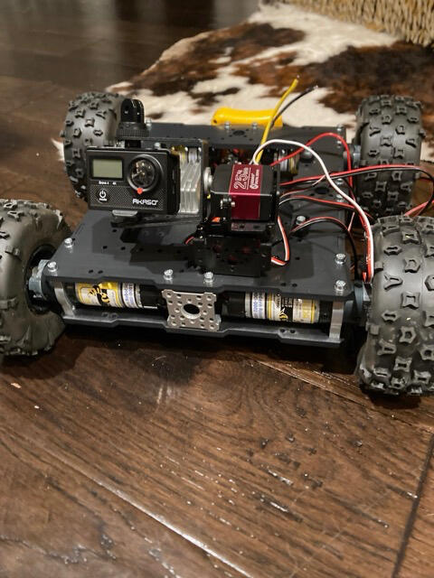 March 2023, The development of the prototype began. This system began with rudimentary electronics and mechanics, as everything was off-the-shelf components.